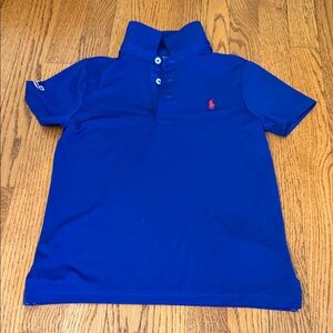 Polo by Ralph Lauren Kids Royal Blue performance Polo Shirt size 6